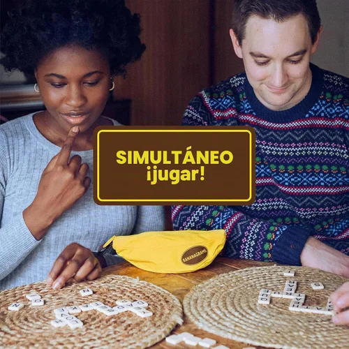 Vista 5 de Juego de palabras Bananagrams (idioma español no garantizado), Amarillo