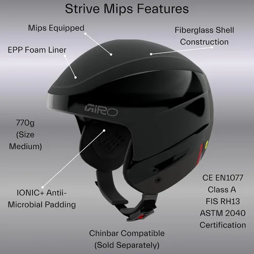Vista 3 de Giro Strive MIPS - Casco de nieve