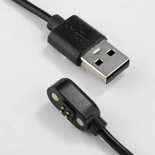 Vista 2 de Cable de carga magnético de repuesto para auriculares de conducción ósea, cable de carga USB para auriculares de conducción ósea de interfaz de 4