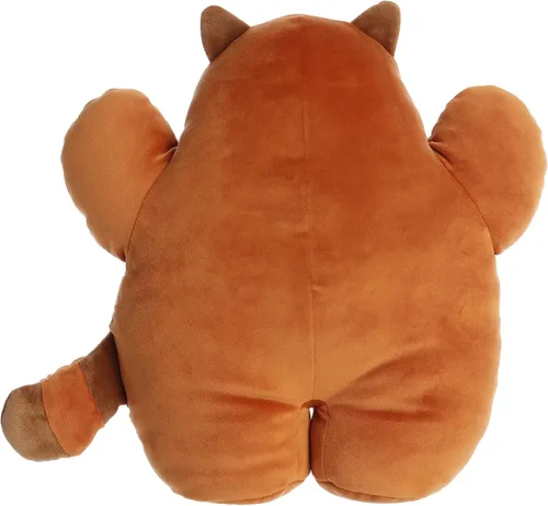 Vista 4 de Aurora® Squishy Spongecakes™ Red Velvet Panda™ - Juego imaginativo - Comodidad abrazable - Marrón 16 pulgadas