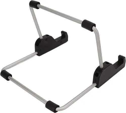 Vista 7 de Tissting Soporte universal para tableta, plegable, de aluminio, ajustable, 3 ángulos, elevador de escritorio portátil para tablet de 7 a 11