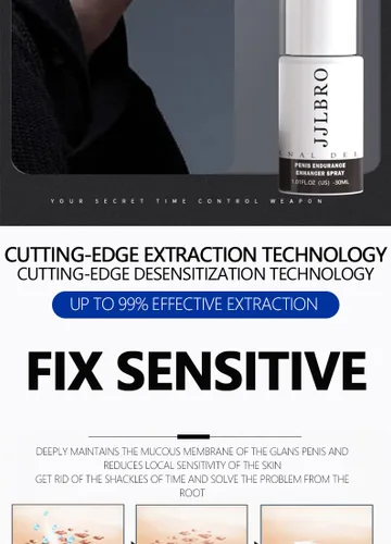 Vista 4 de JJLBRO Espray para hombre de larga duración potenciador en aerosol el mejor rociador para una larga duración