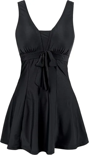 Vista 10 de Wantdo - Traje de baño para mujer con diseño floral Flor de pájaro.
