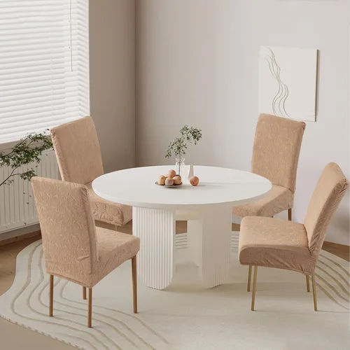Vista 17 de Fundas impermeables para sillas de comedor, fundas elásticas para sillas Parsons, para comedor, cocina, funda protectora para silla de comedor