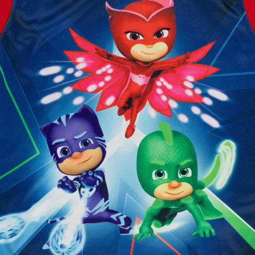 Vista 9 de PJ Masks Catboy Gekko Owlette - Conjunto de 3 piezas, camiseta sin mangas