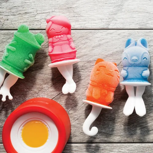 Vista 8 de Zoku Molde individual de paletas de personajes, juego de 2, multicolor/fantasía (Lucky the Bunny)