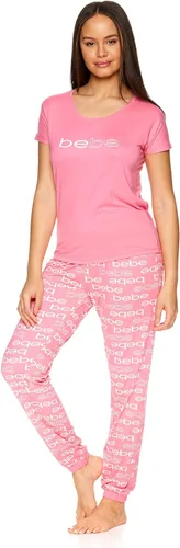 Vista 2 de bebe Conjunto de ropa de dormir de pijama y pantalones de descanso para mujer