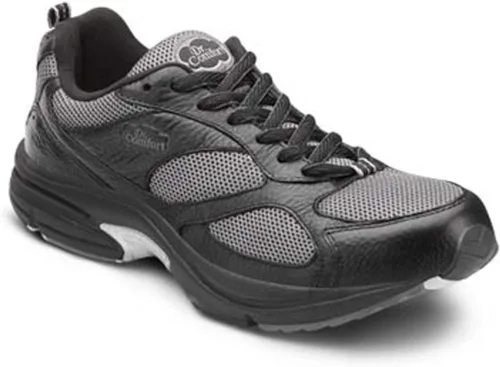 Vista 8 de Dr. Comfort Endurance Plus - Zapatos deportivos para hombre con inserciones de gel, terapéuticos para diabéticos para hombre