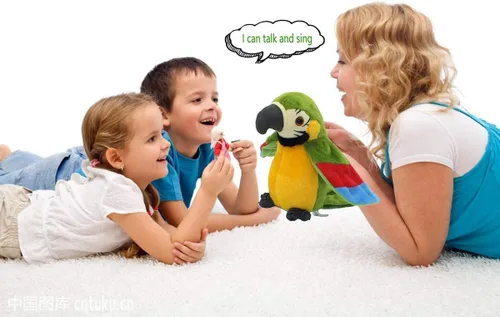 Vista 5 de Loro parlante sin importar lo que digas, repetirá lo que digas, divertido aprendizaje buen ayudante te trae felicidad. Juguetes de loro. Loro