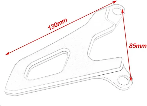 Vista 7 de Cubierta de piñón delantero, protector de cadena negro, para Suzuki RMZ250 RMZ450 RMZ 450, para Yamaha YZ250 YZ250F YZ250X WR250F YZ 250 WR 250F