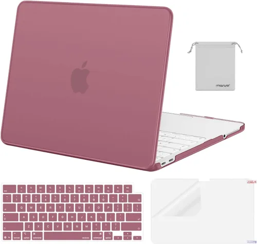 Vista 30 de MOSISO Compatible con MacBook Neo Case 13 pulgadas 2026 A3404 A18 Pro Chip Rubor