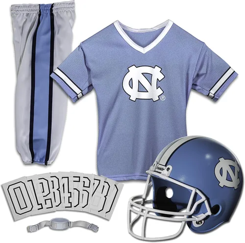 Vista 32 de Franklin Sports NCAA - Conjunto de uniforme de fútbol americano para niños, camiseta de fútbol universitario, casco + pantalones para niños y niñas