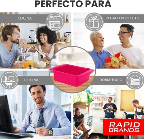 Vista 6 de Rapid Ramen Cooker Utensilios de cocina para microondas para ramen instantáneo Sin BPA y apto para lavavajillas Perfecto para dormitorio Negro