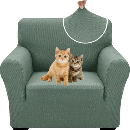 Vista 59 de XINEAGE Fundas elásticas nuevas para sillón 2025, 1 pieza, protector para silla de sala de estar, funda gruesa y suave con parte inferior elástica
