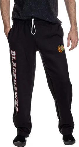 Vista 33 de NHL Pantalones deportivos de forro polar premium oficiales del equipo para hombre