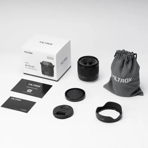 Vista 7 de VILTROX Lente de enfoque automático Air E APS-C de 0.354 in f2.8 para cámaras E-Mount, lente de cámara gran angular para Sony a6600 a6700 ZV-E10