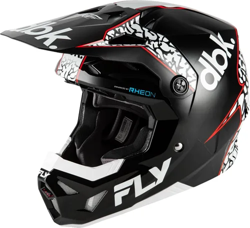 Vista 10 de FLY Racing Formula CP Seal MX - Casco aprobado por ECE/DOT, carcasa de policarbonato ligero, equipo de protección avanzada para motocross