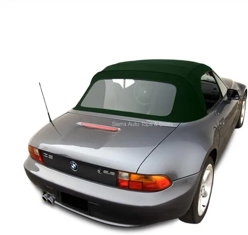 Vista 2 de Techo convertible OEM original Twillfast II para BMW Z3, con vidrio de plástico incluido, Negro