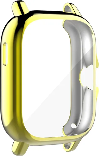 Vista 2 de BabyValley Funda compatible con Amazfit GTS 2/GTS 3, protector de pantalla chapado en TPU, carcasa protectora impermeable para reloj GTS 2