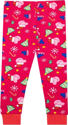 Vista 4 de Peppa Pig Pijama de Navidad para niñas