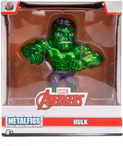 Vista 6 de Jada Figura Hulk Coleccionable, 3.9 in