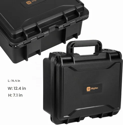 Vista 6 de Caja de almacenamiento de tarjeta graduada impermeable para PSA CSG BGS SGC