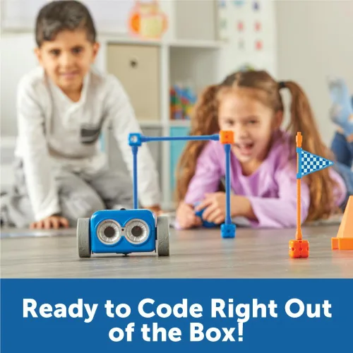 Vista 5 de Learning Resources Botley 2.0 The Coding Robot Classroom Set - Juguetes STEM elementales, kits de robótica para niños de 5 a 7 años, enseña