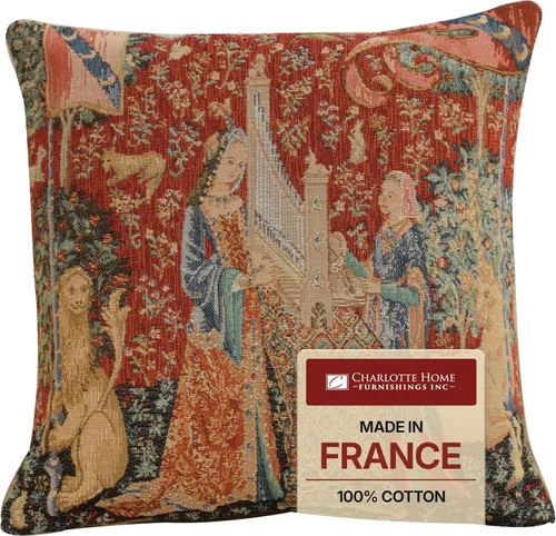 Vista 9 de Charlotte Home Furnishings - Fundas de almohada para sofá de 14 x 14 pulgadas, funda de almohada de tapiz para sala de estar, fundas decorativas