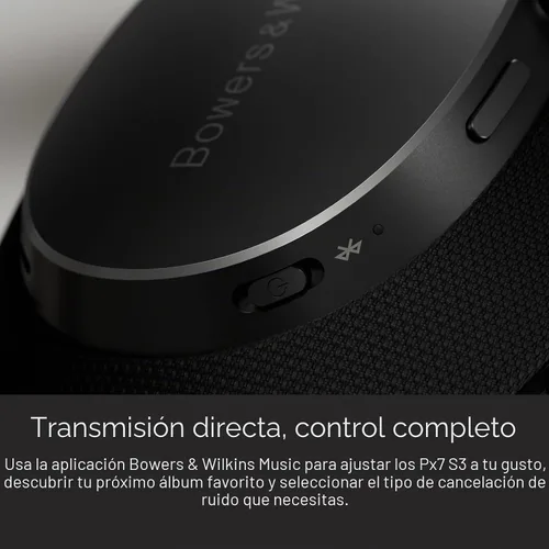 Vista 8 de Bowers & Wilkins Px7 S3 Wireless Over-Ear Headphones, Indigo Blue Azul índigo