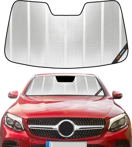 Vista 14 de Parasol para parabrisas Pigenius para Mercedes-Benz GLA 2015-2020 Protección para ventana delantera - Salvaguardia