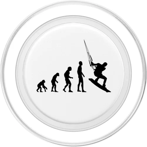 Vista 2 de Kitesurf Evolution Kitesurfing Kitesurfer Funny PopSockets MagSafe PopGrip for iPhone