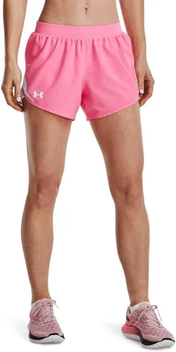 Vista 52 de Under Armour Women's Fly by 2.0 Running Shorts (027) negro / azul glaciar / reflectante