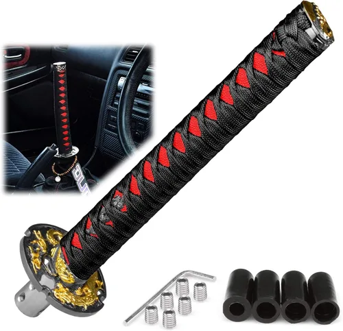 Vista 39 de EZAUTOWRAP Espada Samurai 5.9 pulgadas., 10cm, Negro Blanco