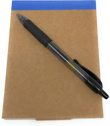 Vista 4 de Funiverse Surtido de 20 cuadernos plegables a granel, hechos de 80% papel reciclado posconsumo