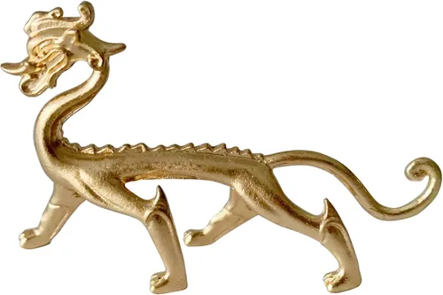 Vista 7 de Escultura de Hormiga Dorada, Ornamento de Insecto de Metal Sólido, Mini Figurilla de Hormiga para Decoración de Escritorio en Casa, Oficina, Jardín