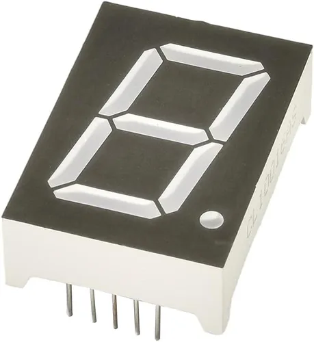 Vista 8 de Othmro 5pcs ánodo común pantalla LED tubo digital 3 bits 7 segmento negro 11pin con una buena salida de luz uniforme