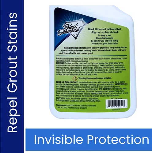 Vista 8 de SELLADOR DE LECHADA ULTIMO – Protección profesional para azulejos, piedra y lechada para duchas, pisos y salpicaderos Fácil de limpiar, repelente