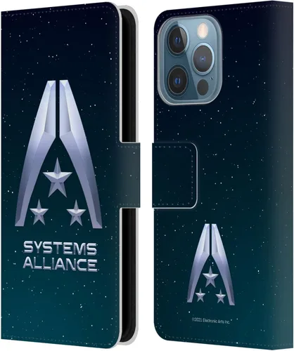 Vista 83 de Head Case Designs Funda de piel con licencia oficial de EA Bioware Mass Effect Cerberus Logo Graphics tipo cartera compatible con Apple iPhone 11