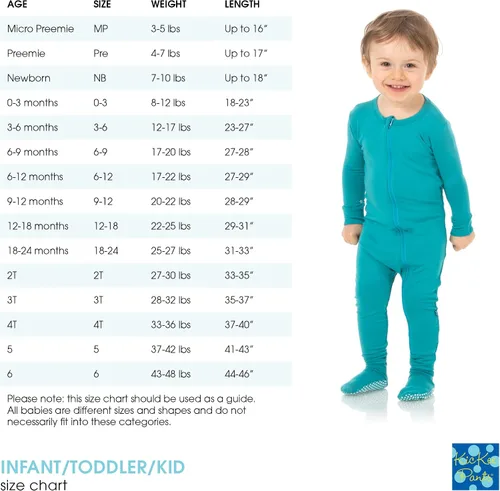 Vista 3 de KicKee Pants Bienvenido a casa con cremallera, ropa de bebé súper suave para niño o niña