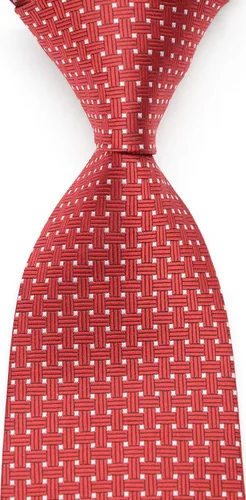 Vista 2 de Geotae Zerun Nuevo clásico sólido cuadros Paisley Jacquard tejido seda corbata de los hombres