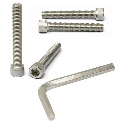 Vista 124 de iexcell Kit de tornillos de cabeza hexagonal de acero inoxidable 304, 100 unidades M2 x 0.157 in, paso de rosca de 0.016 in
