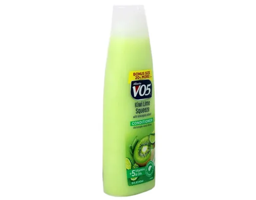 Vista 2 de Herbal Escapes - Acondicionador para exprimir Kiwi Lime de Alberto Vo5, 15 onzas