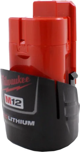 Vista 3 de Batería de ion-litio para herramientas inalámbricas de 12 voltios Milwaukee 48-11-2401 M12 RED LITHIUM