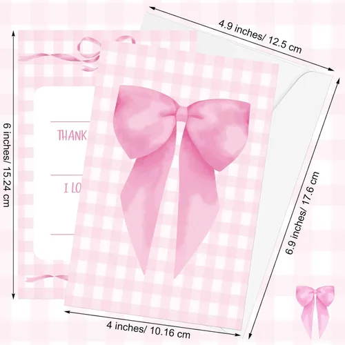Vista 3 de Eaasty 72 Tarjetas de Agradecimiento para Niños para Rellenar en Blanco, Notas de Agradecimiento con Sobres, Tarjetas de Felicitación Coloridas
