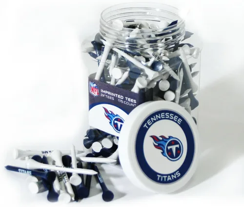 Vista 6 de Team Golf NFL Buffalo Bills Jar Of 175 Golf Tees 2-3/4" Golf Tees, 175 Pack, Regulation Size, Multi Team