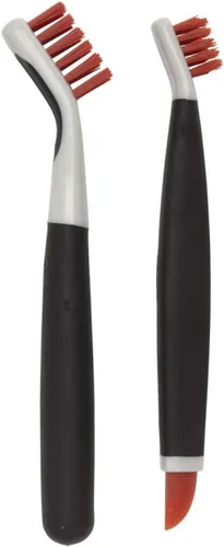 Vista 7 de OXO, Blue Good Grips - Juego de cepillos de limpieza profunda Azul
