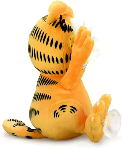 Vista 8 de Kidrobot Garfield - Adhesivo para ventana con ventosa de 8 pulgadas, asustado