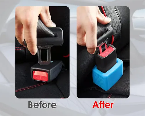 Vista 6 de DS. DISTINCTIVE STYLE Soporte para cinturón de seguridad de fácil acceso, accesorios para cinturón de seguridad para niños, 2 piezas