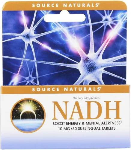 Vista 6 de Source Naturals NADH 10 mg, aumenta la energía y el estado de alerta mental - 20 pastillas