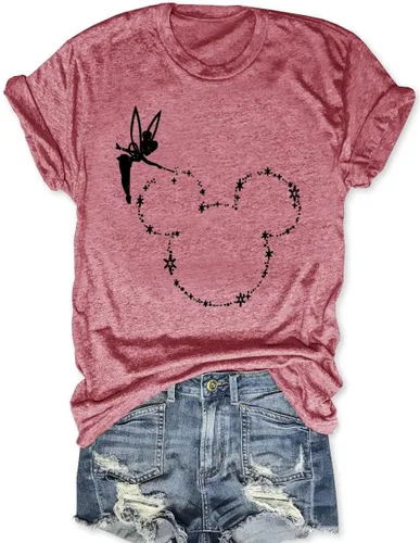 Vista 25 de Magic Kingdom Castle - Camisa de manga corta para mujer, estilo bohemio